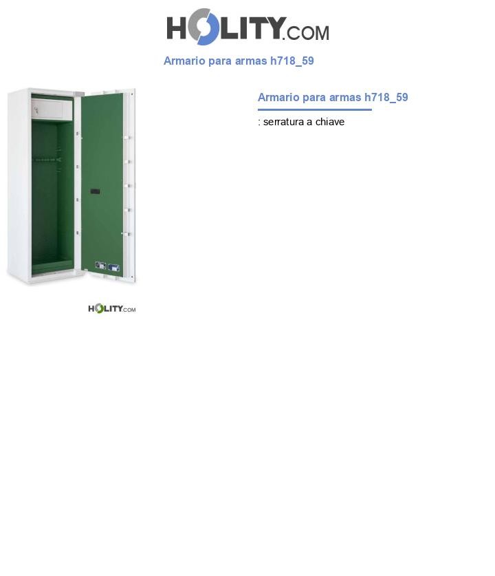 Armario para armas h718_59