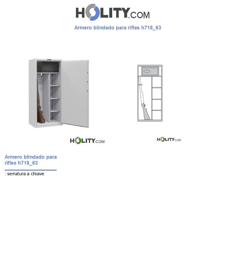 Armero blindado para rifles h718_63