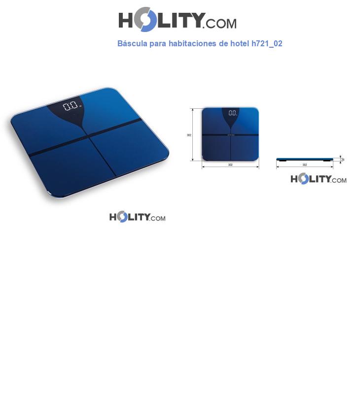 Báscula para habitaciones de hotel h721_02