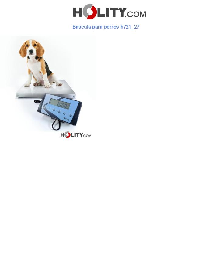 Báscula para perros h721_27