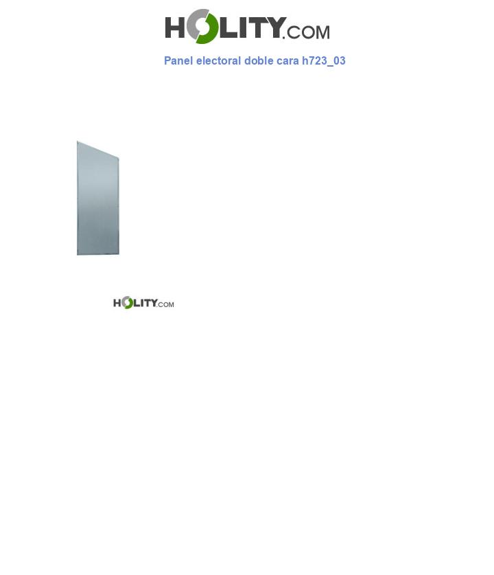 Panel electoral doble cara h723_03