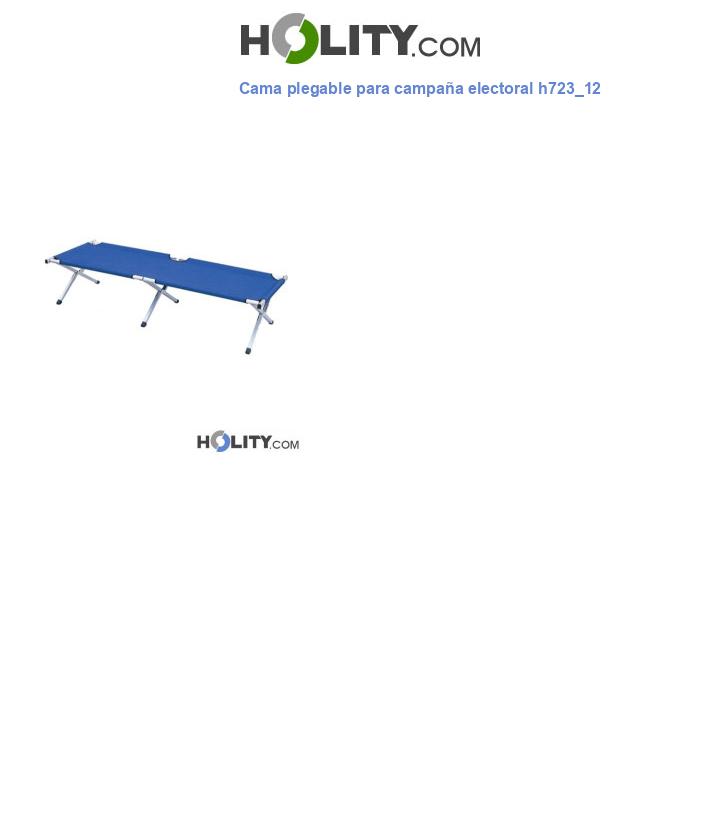 Cama plegable para campaña electoral h723_12