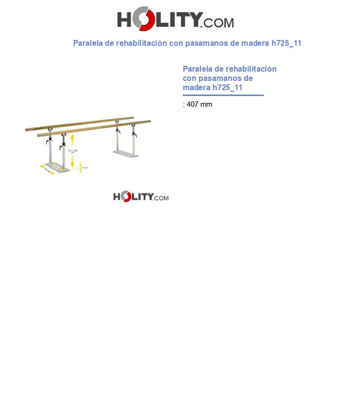 Paralela de rehabilitación con pasamanos de madera h725_11