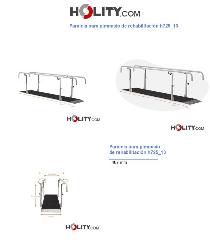 Paralela para gimnasio de rehabilitación h725_13