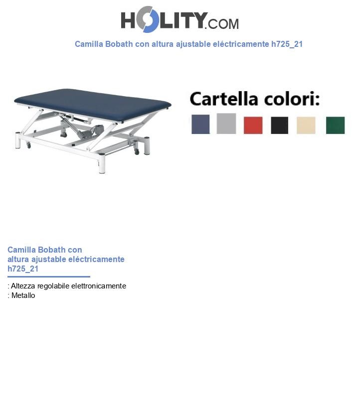 Camilla Bobath con altura ajustable eléctricamente h725_21