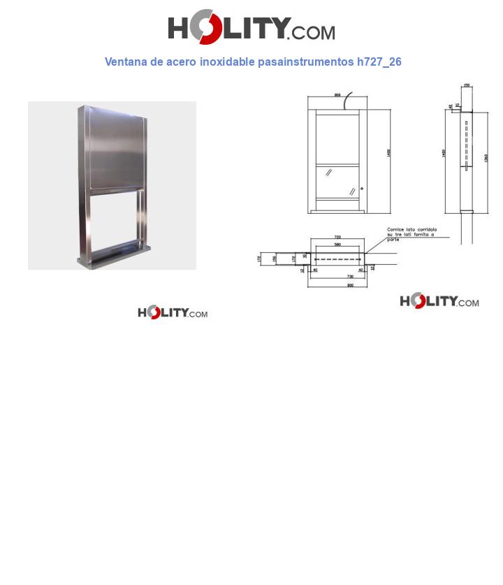 Ventana de acero inoxidable pasainstrumentos h727_26