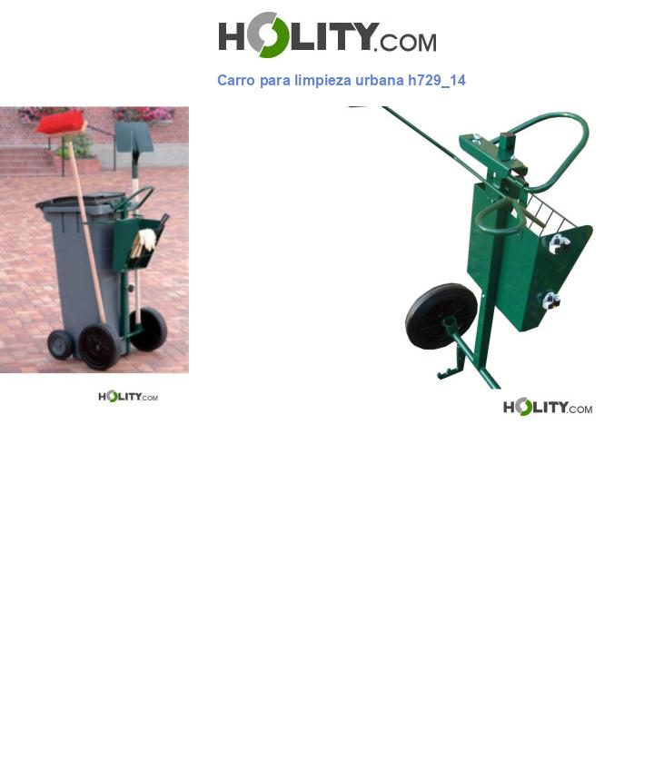 Carro para limpieza urbana h729_14