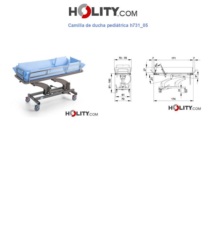 Camilla de ducha pediátrica h731_05
