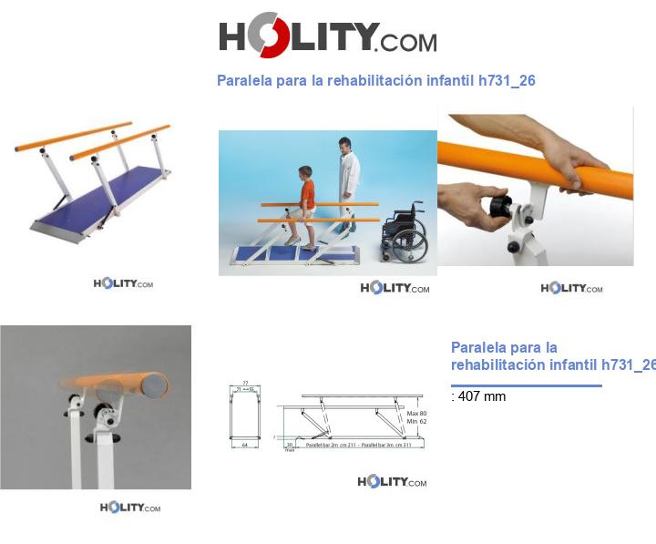 Paralela para la rehabilitación infantil h731_26