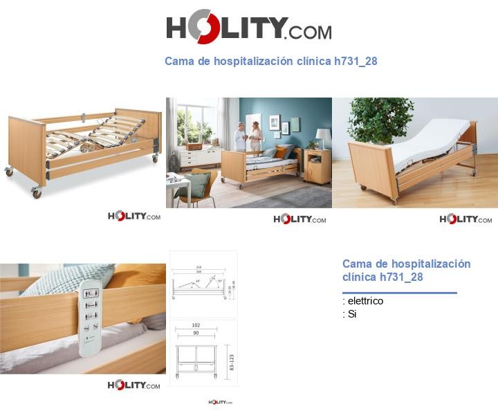 Cama de hospitalización clínica h731_28