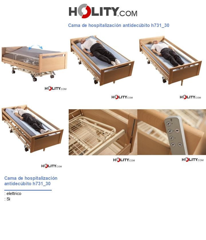 Cama de hospitalización antidecúbito h731_30