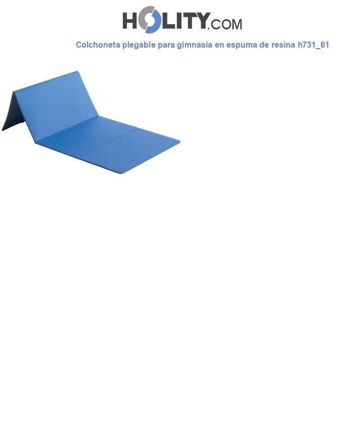 Colchoneta plegable para gimnasia en espuma de resina h731_61