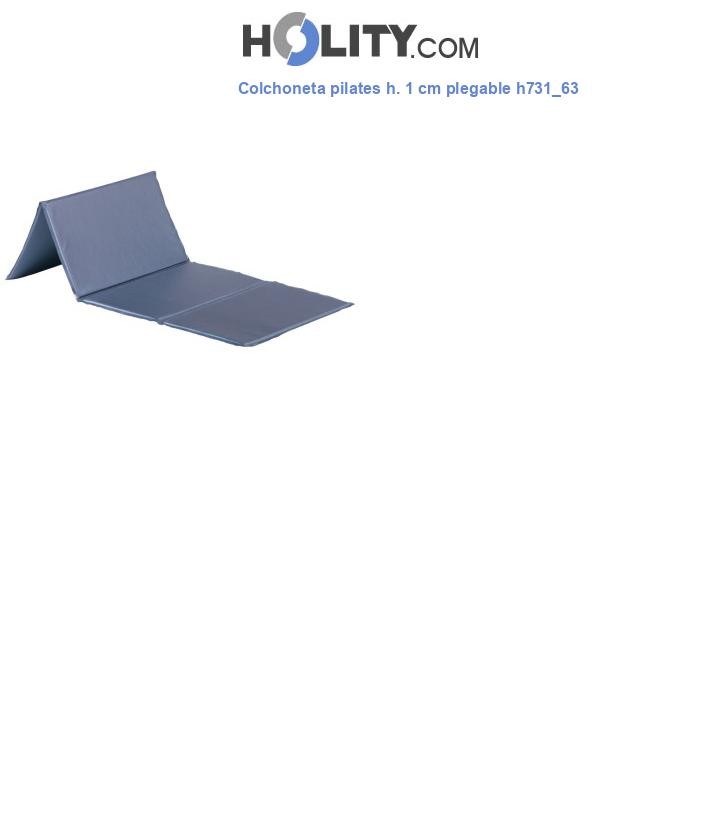 Colchoneta pilates h. 1 cm plegable h731_63