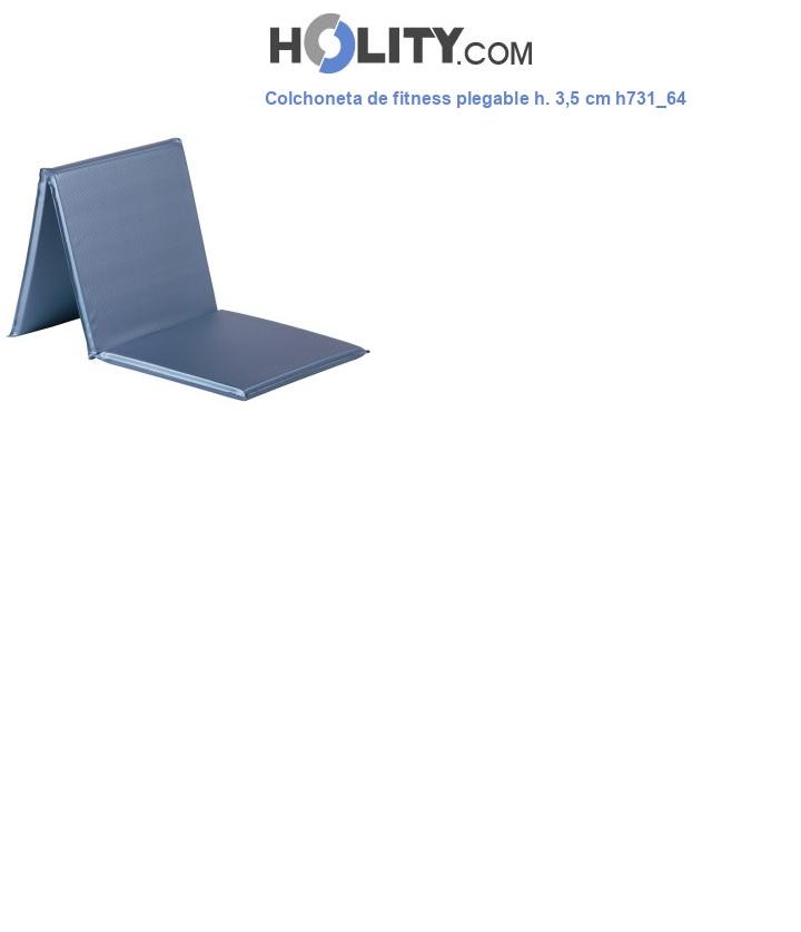 Colchoneta de fitness plegable h. 3,5 cm h731_64