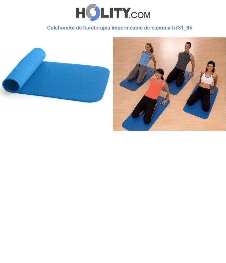 Colchoneta de fisioterapia impermeable de espuma h731_65