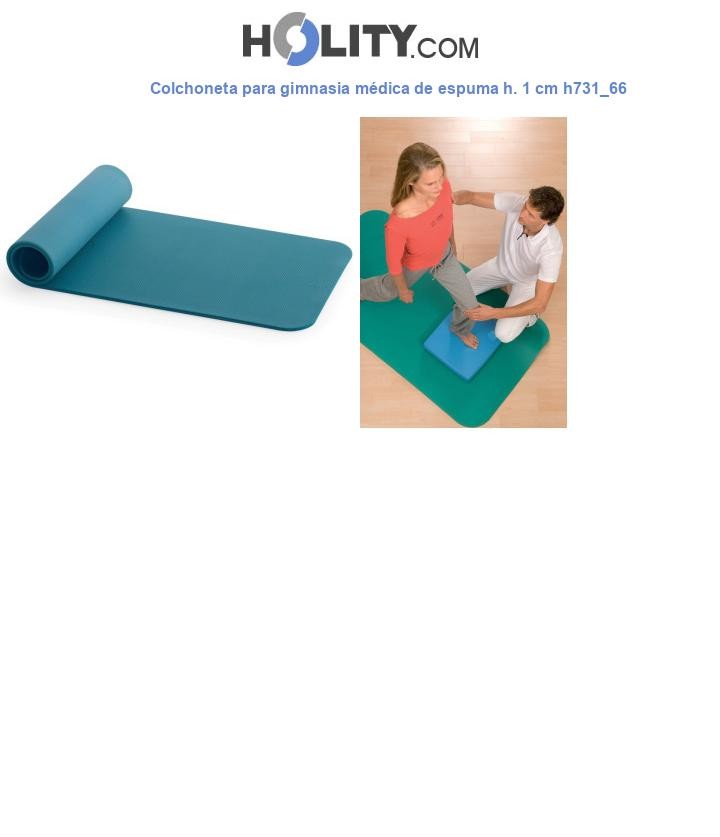 Colchoneta para gimnasia médica de espuma h. 1 cm h731_66