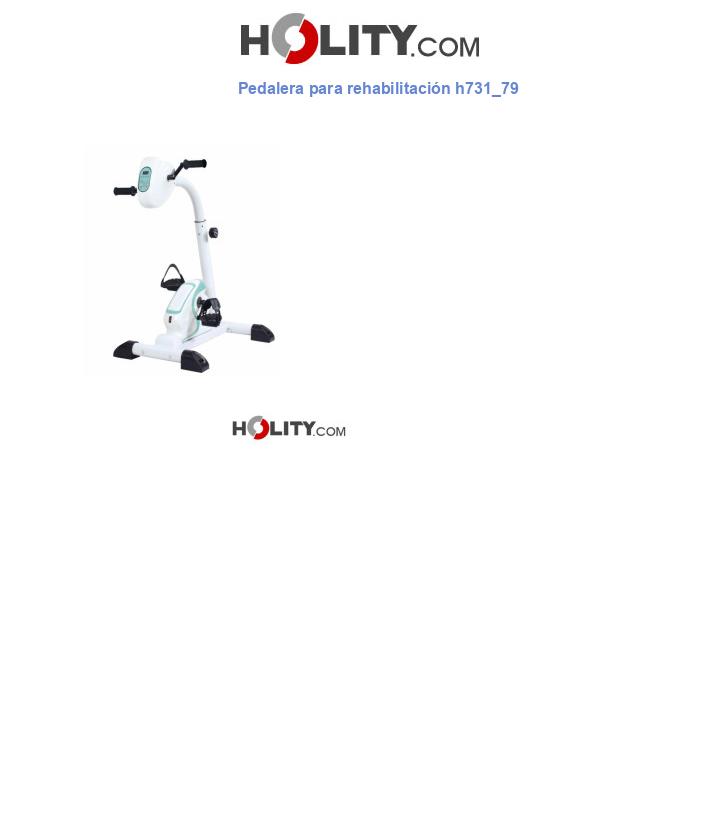 Pedalera para rehabilitación h731_79