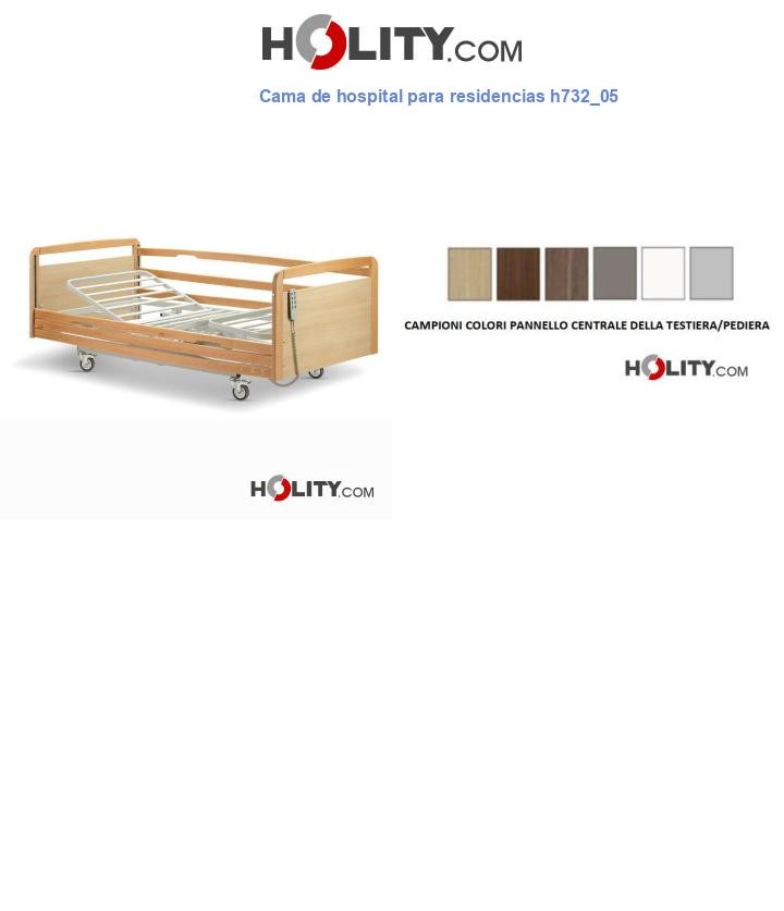 Cama de hospital para residencias h732_05