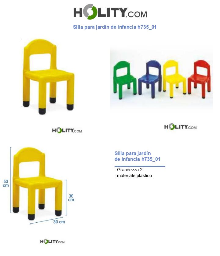 Silla para jardín de infancia h735_01