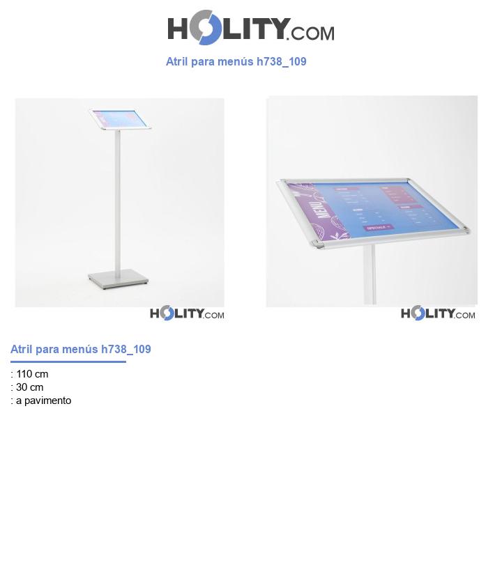 Atril para menús h738_109
