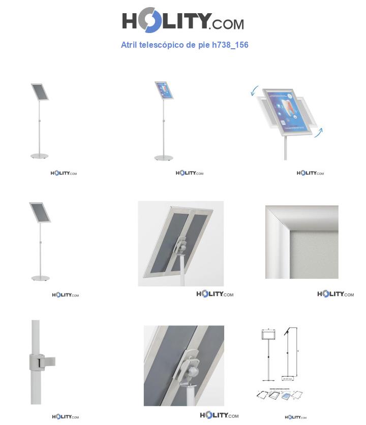 Atril telescópico de pie h738_156
