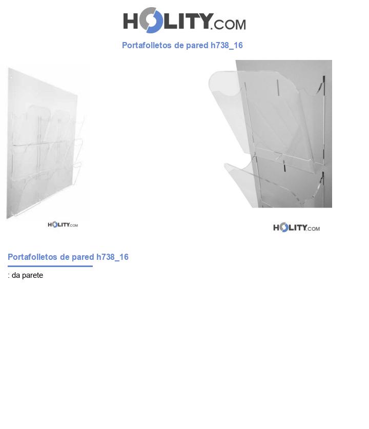 Portafolletos de pared h738_16