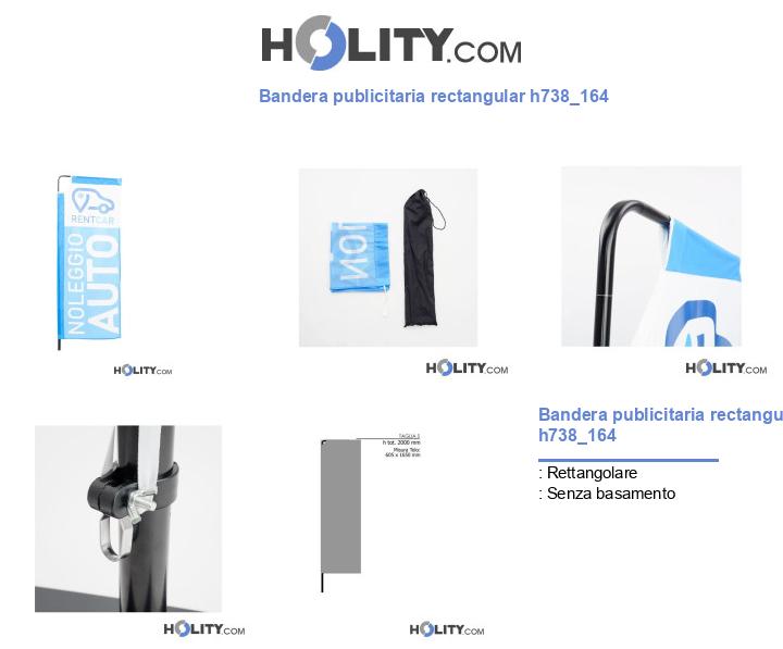 Bandera publicitaria rectangular h738_164