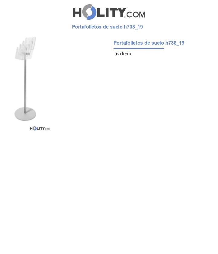 Portafolletos de suelo h738_19