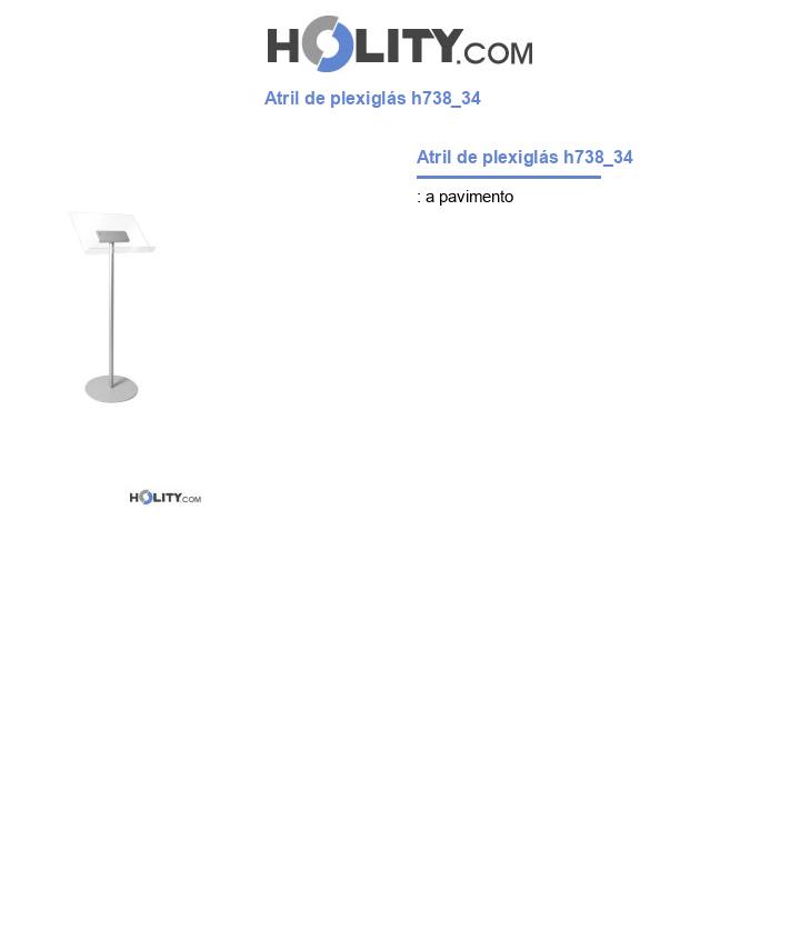 Atril de plexiglás h738_34