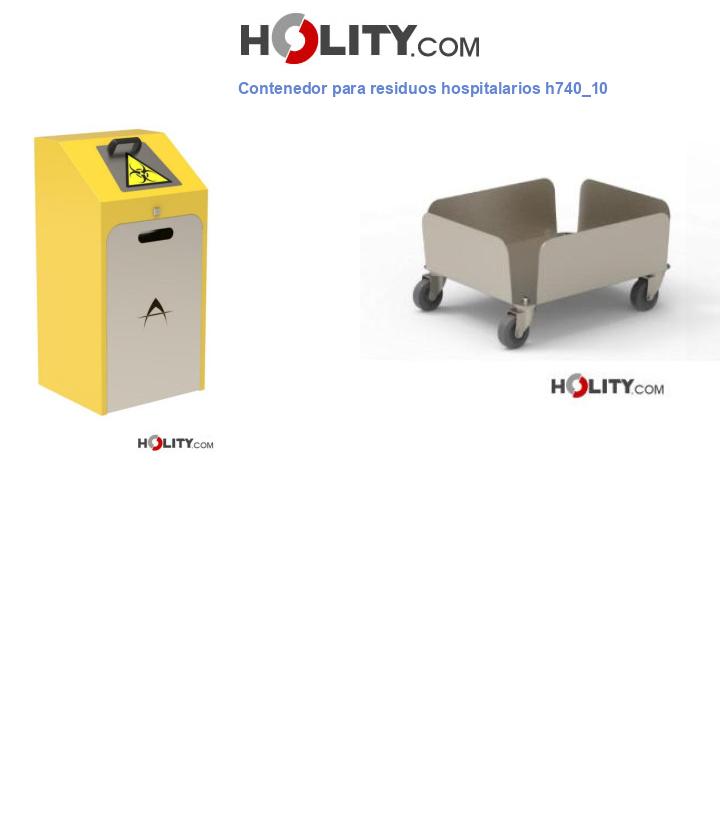 Contenedor para residuos hospitalarios h740_10