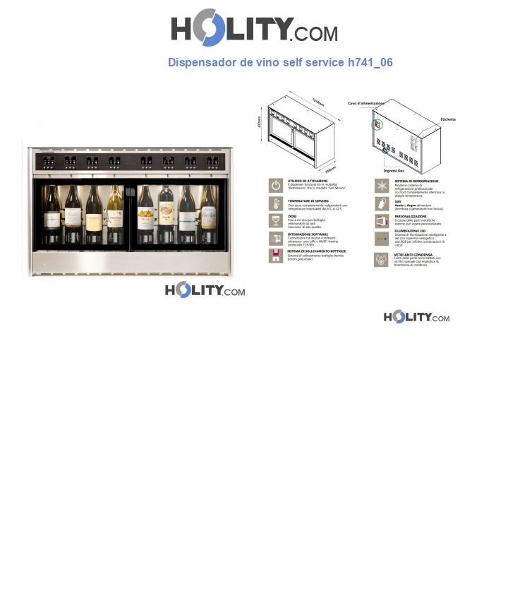 Dispensador de vino self service h741_06