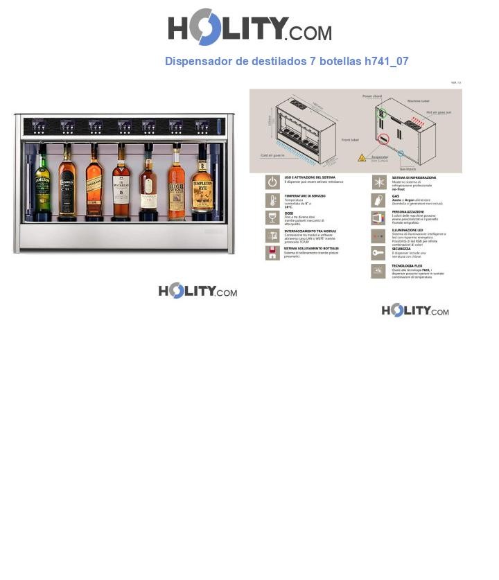 Dispensador de destilados 7 botellas h741_07