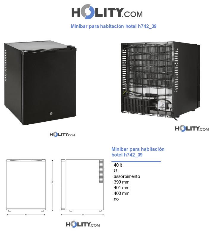 Minibar para habitación hotel h742_39