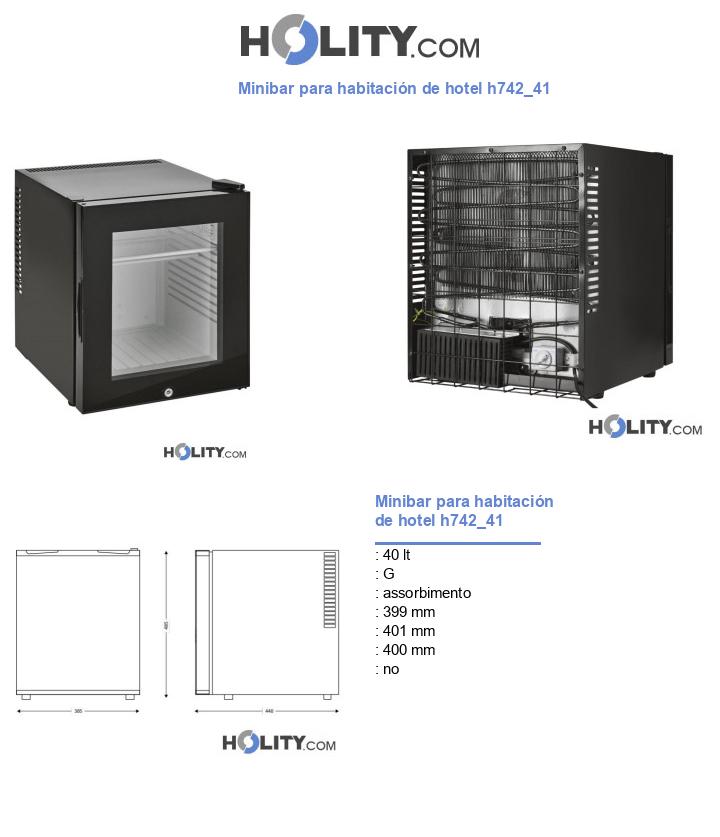 Minibar para habitación de hotel h742_41