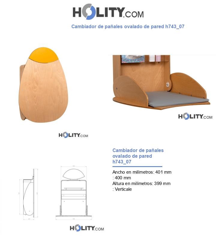 Fasciatoio ovale a parete h743_07
