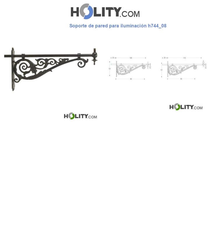 Soporte de pared para iluminación h744_08