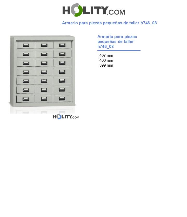 Armario para piezas pequeñas de taller h746_08