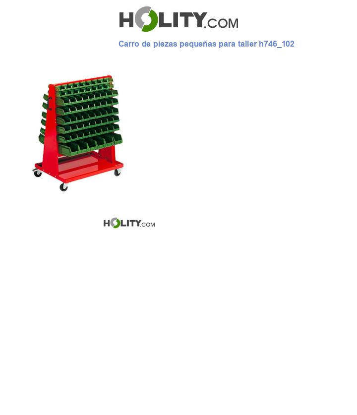 Carro de piezas pequeñas para taller h746_102
