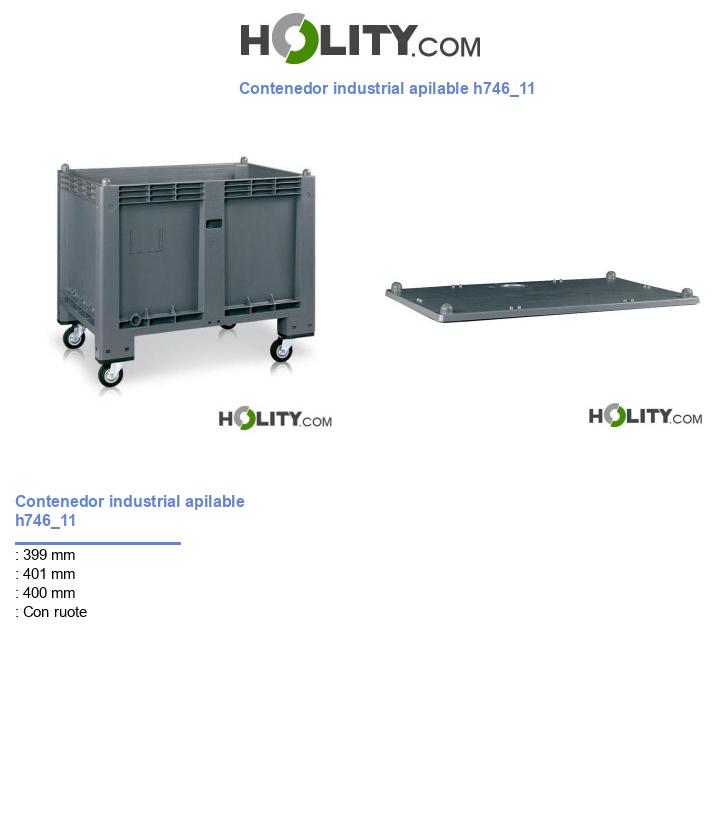 Contenedor industrial apilable h746_11