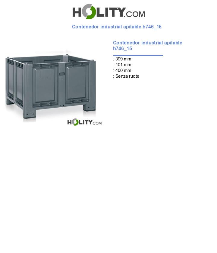 Contenedor industrial apilable h746_15