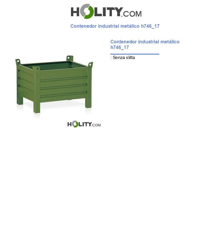 Contenedor industrial metálico h746_17