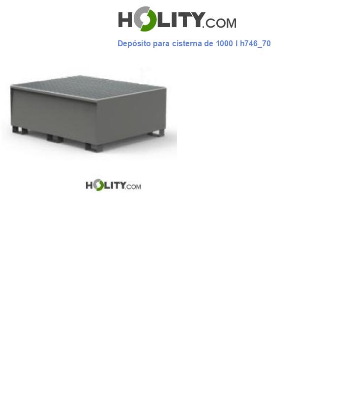Depósito para cisterna de 1000 l h746_70