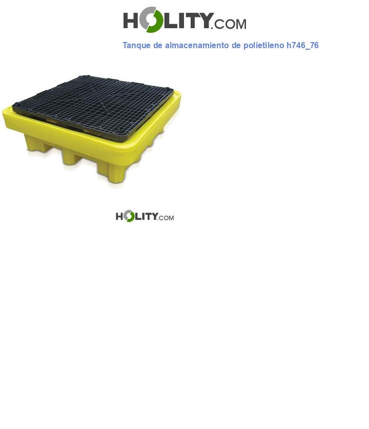 Tanque de almacenamiento de polietileno h746_76