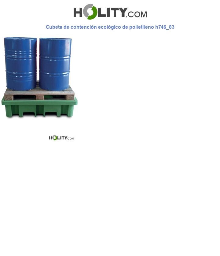 Cubeta de contención ecológico de polietileno h746_83