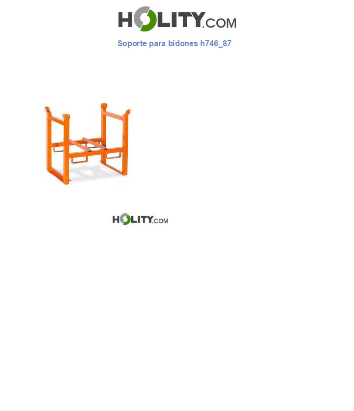 Soporte para bidones h746_87
