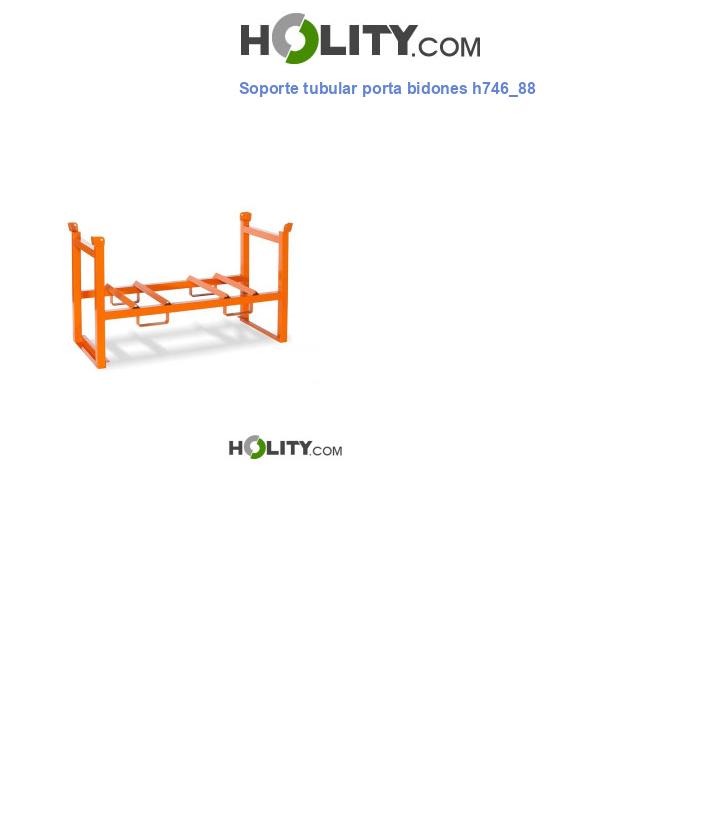 Soporte tubular porta bidones h746_88