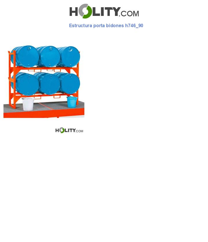 Estructura porta bidones h746_90