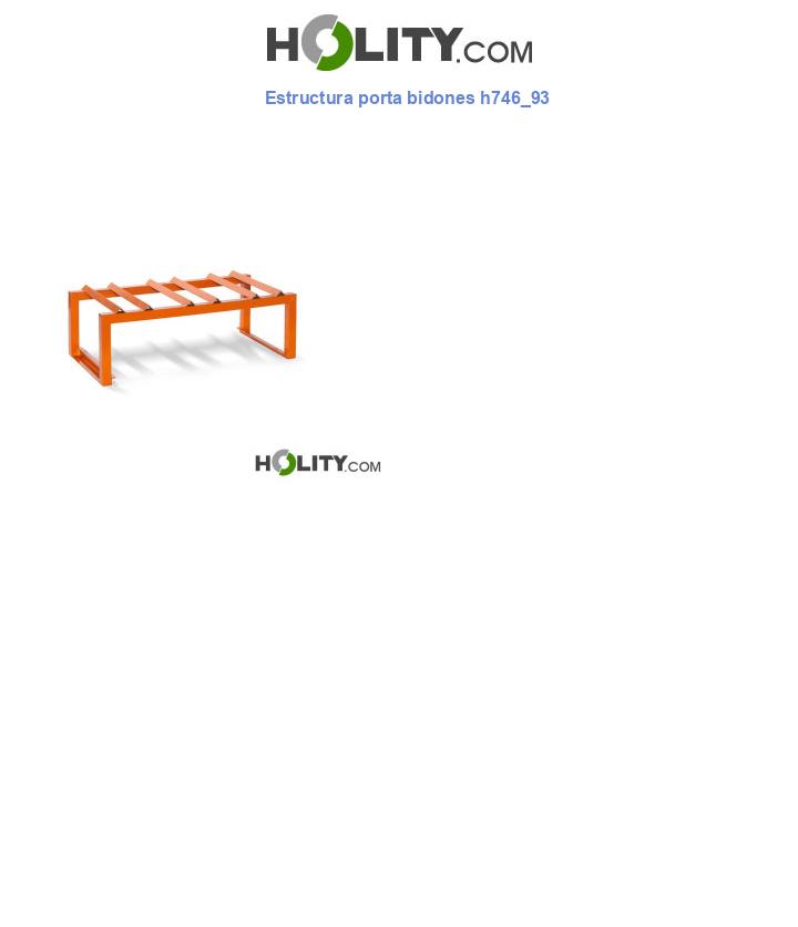 Estructura porta bidones h746_93
