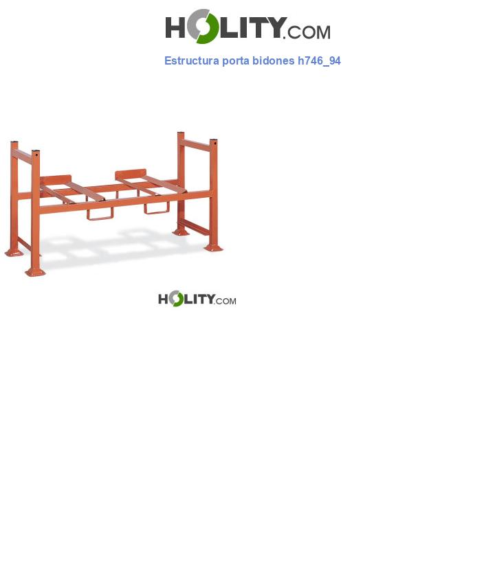 Estructura porta bidones h746_94