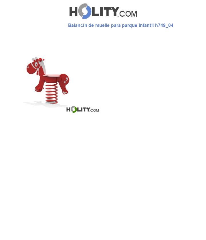 Balancín de muelle para parque infantil h749_04